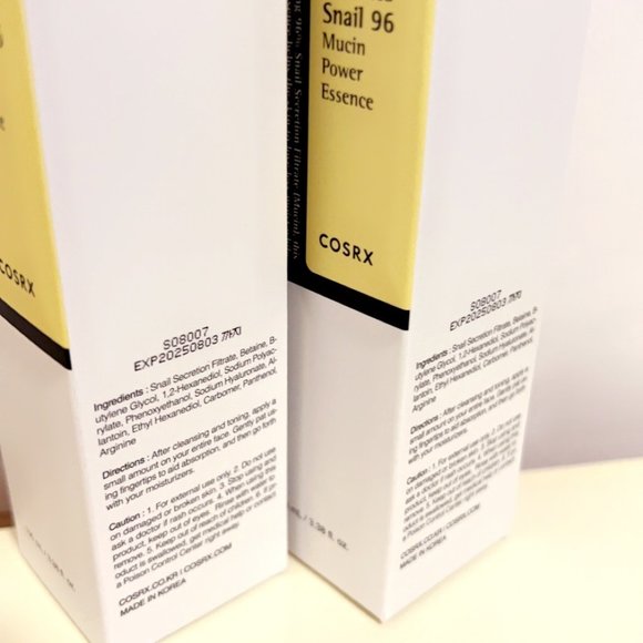 (1 Unit Count) Cosrx Advanced Snail 96 Mucin Power Essence 100 mL / 3.38… - Picture 3 of 3